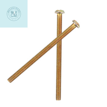 Lnga landgre switch panel extension screw 86 type socket cassette bottom box extension round head handle fixing bolt machine screw 1 catties packed 0.6 cm full wire 1 catties about 560 pieces