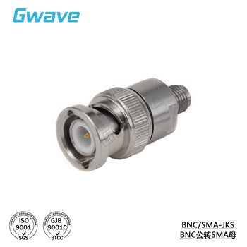 Gubo interconnect bnc to sma connector stainless steel high frequency adapter dc-18ghz bnc/sma-jjs jks bnc/sma-jks-18g male to female