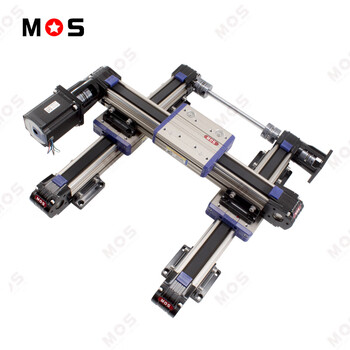 -m60-35kg linear slide module electric slide cnc cross table precision multi-axis guide rail total length 500mm