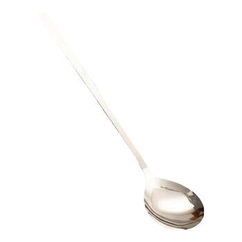 Guangyi 304 stainless steel soup spoon colander two-in-one hot pot filter household long handle soup new chinese style 2-piece set spoon