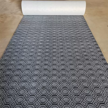 Yusenyi gray office carpet commercial full layer photography home cuttable room living room bedroom large area black gray hexagon ordinary 5mm 1.2 meters wide 50 meters long