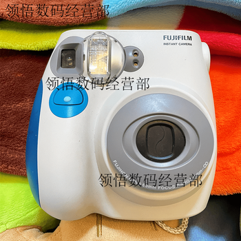 Fujifilm quasi-new polaroid c/s/mini7+ instant imaging camera 7s blue 9 new bare machine (comes with battery) without photo paper