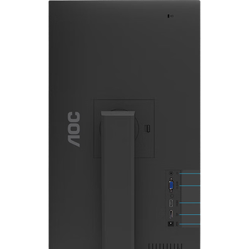 80% new aoc monitor 27-inch ips computer display screen lifting and rotating office study eye protection low blue light desktop expansion notebook external expansion screen 27p10q