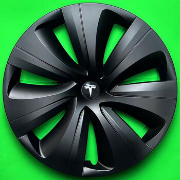 Litian suitable for tesla modely wheel hub cover with full edge 19-inch wheel hub protective cover p version modified to decorate y models storm monochrome