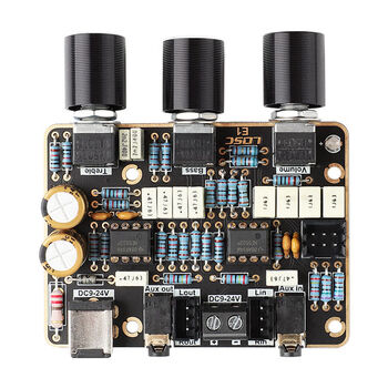 Ne5532 sound mixing board hifi front module active filter amplifier board universal dual operational amplifier ne5532 pre-amplification sound board single board