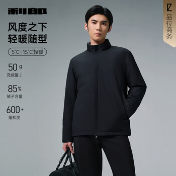 Lilang lightweight down jacket men's stand collar business men's winter warm jacket 2025 new commuting down jacket men