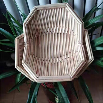 Yong huan shandong dumpling tray bamboo grate steamer household bamboo cover curtain dumpling curtain steamed bun basket cover pad for dumplings steamed bun basket about 30*25 steamed bun basket about 30*25