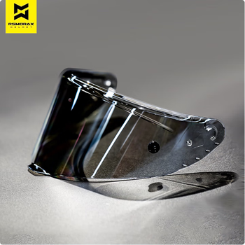 Motorax r50s/r50s pro motorcycle helmet men's and women's big tail wing one piece street car universal phantom silver lens