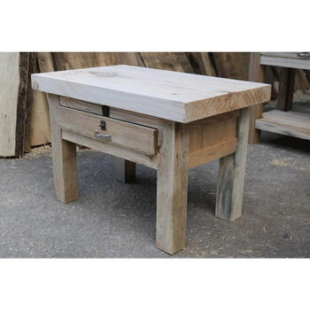 Solid wood workbench, heavy wooden bench, hardware mold operating table, office desk, custom woodworking table, 85*60*58 mortise and tenon model