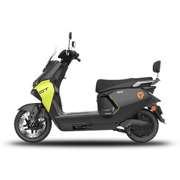 Yadi guanneng white shark 90s-m electric motorcycle battery car electric car 72v long endurance strong power high power electric motorcycle adult fluorescent green 72v38ah graphene battery