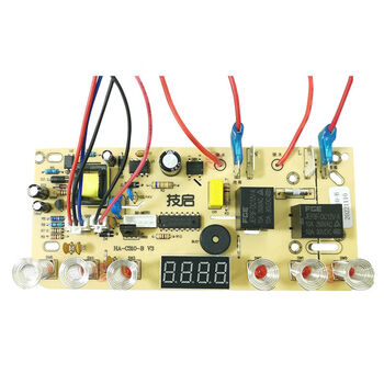 Automatic kettle accessories quick boil kettle 6-key line circuit board electric kettle mainboard repair circuit board control 1ml 6-button 4-digit display