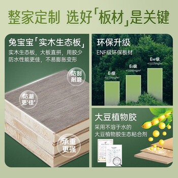 Zhong zhang guo bunny board customization + new chinese style wardrobe customization tv cabinet entry cabinet customization guide for the whole home and space f grade ecological board fir core/poplar core starting from 288/piece (details) 1 square meter