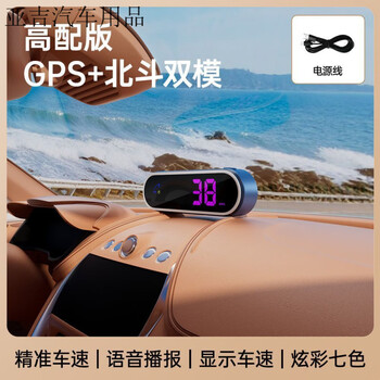 Electronic dog 2025 new beidou hud head-up display speed warning flagship stay away from tickets beidou gps-vehicle warning device