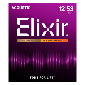 Elixir acoustic guitar folk strings genuine imported 11052 acoustic brass ultra-thin coating set