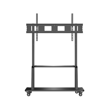 Cqint qt-2100 movable tv stand black