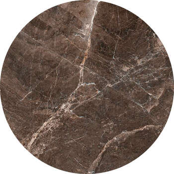 Yusen yiwen round coffee table tablecloth no-wash oil-proof and waterproof dining table mat round table table mat atmosphere iwatani diameter 50cm