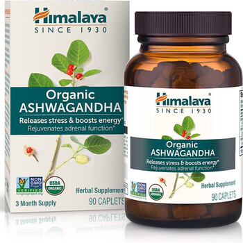 Himalaya imported from the united states himalaya ashwagandha ashwagandha to relieve stress and increase energy 60 capsules 90 capsules