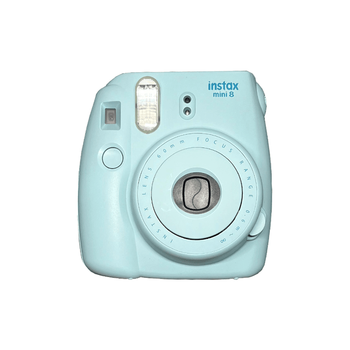 Fujifilm second-hand polaroid/mini8/mini11 series instant imaging camera mini9 frost blue 95 new bare metal (including battery) mini8 blue 95 new