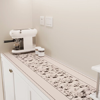 Yusenyi sideboard high-end table mat coffee table desktop protective pad oil-proof, anti-scalding and waterproof table cloth champs elysees customized table mat of the same style contact customer service