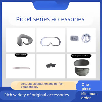 Pico4 vr all-in-one accessories mask, glasses holder, handle lanyard, nose pad, battery compartment pico4_handle battery compartment left