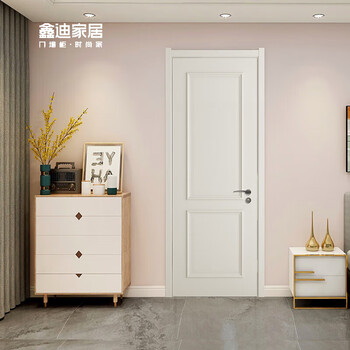 Xindi wooden door paint-free door simple interior door solid wood composite door customized set bedroom door xp-2238