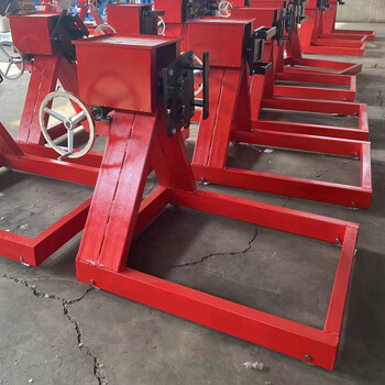 Large diesel engine flip frame bearing capacity 1 ton 6-cylinder weichai maintenance rotary workbench weichai cummins special series