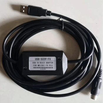 Mitsubishi fx1n/2n/1s/3u/3ga/3sa series plc programming cable data download cable usb-sc09-fx sc-11 serial port cable