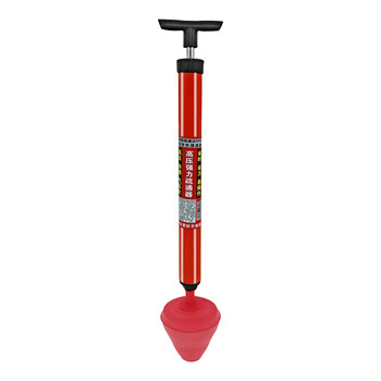 The dredging device connects the toilet pipe to the toilet and the pipe blocks the sewer. it sucks and clears the rubber head. upgrade the rubber head.