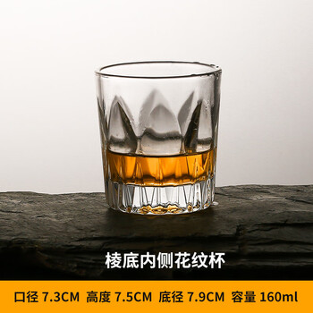 Fantasy glass beer mug spirits clear bar bistro bar octagonal mug beer mug no. 18