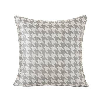 Yusenyi pillow nap cover sofa living room office summer mat sofa back cushion cover available ice silk houndstooth-gray pillowcase 1cm*1cm 45*45cm pillowcase without core