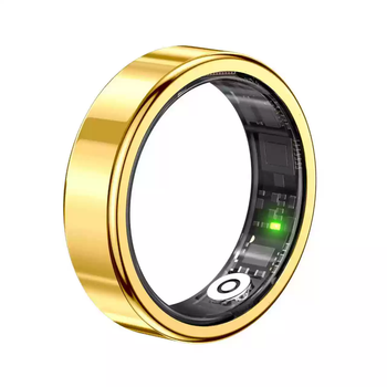 Shantou lincun sr smart health ring sleep monitoring blood oxygen heart rate detection pedometer multifunctional smart ring noble gold no. 8 inner diameter 18.2mm circumference 57.1mm