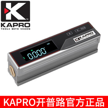 Kapro digital display strip level high-precision machine tool strip plane level industrial fitter calibration instrument 394d 394d-20 cm (digital display strip level)