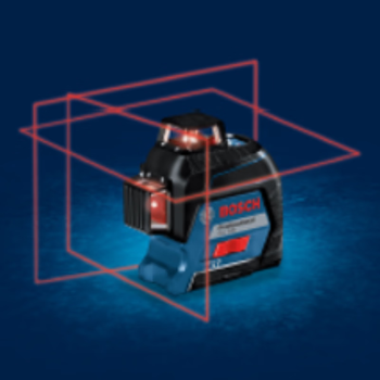 Bosch (bosch) high-precision red light 12-line level marker laser level electronic ruler gll 3-80