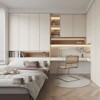 Shantou lincun whole house customized wanhua hexiang enf grade lulio pine cabinet environmentally friendly sub-walk-in wardrobe cloakroom installation appointment measurement deposit (delivery payment) complete installation x 1 square meter