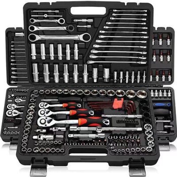 Qiao bo lai socket wrench set combination casing ratchet wrench car repair multi-functional car repair and maintenance sn9413