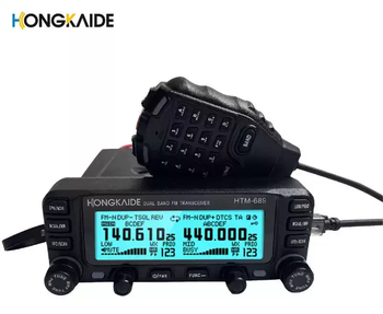 Car walkie-talkie htm-689 outdoor civilian high-power self-driving car walkie-talkie bluetooth no black classic model no