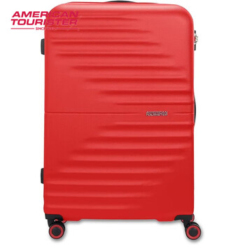 American tourister japan direct mail american tourister twist waves 77 series 30-inch large trolley suitcase red