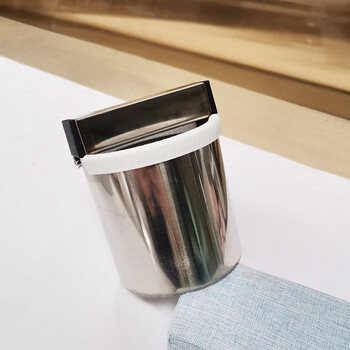 Qiaobo lai commercial white ji mo stainless steel round cutter moon cake meat cake mo shao mai household mold clip inner diameter 7.5cm height 8cm