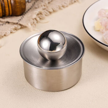Yong huan dumpling press dumpling skin wrapping water skin dumpling dumpling mold dumpling skin press kitchen supplies 2 pack stainless steel dumpling skin pressing artifact