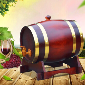 Wantong 10l wine barrel oak barrel wine barrel 530l red wine barrel wine barrel white wine barrel beer bottle 10l wine red