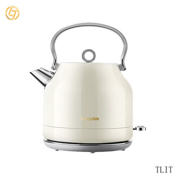 Tlit british retro high-looking electric kettle fully automatic household 2025 new electric kettle large capacity 1.7 k05 pearl white 1ml