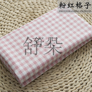 He jiagong he jiagong food photography tablecloth wood grain cloth retro photo props background cloth food photography tablecloth photography pink plaid 100*150cm