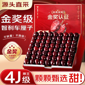 Mengwanyi chilean cherries jd - next-day delivery to many places cherry cherries 5kg 4j grade imported fruit gift box 4kg (net weight) selected package exquisite gift box big mac 3jjj grade cherries丨30-32mm