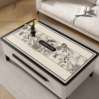 Fantasy coffee table table mat disposable dining table mat protective pad alice in wonderland. 90x130cm