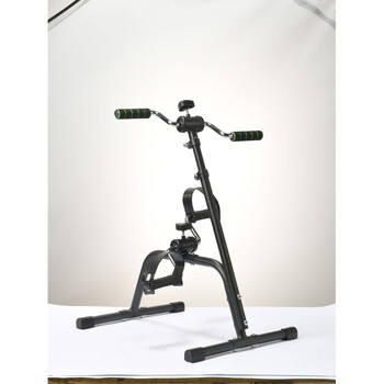 Exercise bike limb trainer home leg trainer can lift small mini elderly black (default without watch)