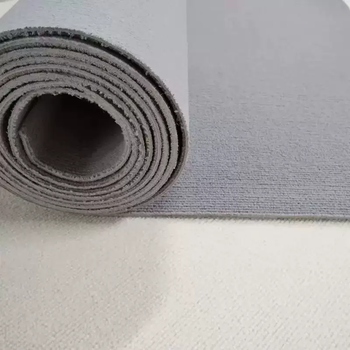 Yusenyi commercial gray extra thick carpet fully covered large area home dirty-resistant bedroom living room soundproof room office upgraded thick light gray fine stripes 7mm 3 meters wide
