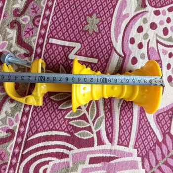 Zailu round tube wall-mounted household small fitness equipment calf massager for middle-aged and elderly people indoor leg massage wheel suitable for installation on round tubes with a diameter of 4 points 24 points 8 cm