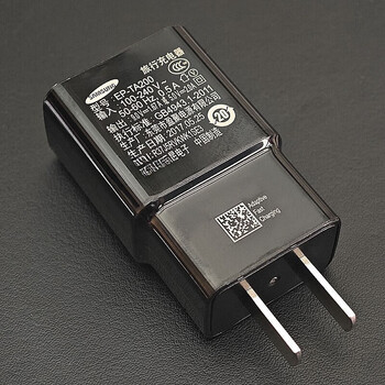 Samsung 15w original charger ep-ta200 fast charging head s8 s9 s9+ s10 s10e note9 note black 15w charging head