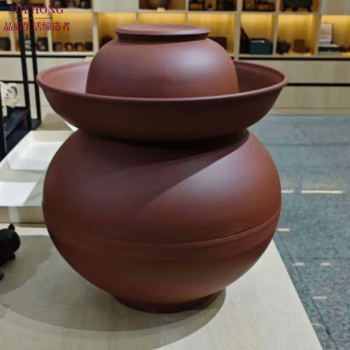 Miehone jingdezhen high-end household 15 catties old-fashioned pickle jar pickles pickles pickles sealed jar thickened multi-purpose kitchen rongzhou tao zhaoji 15 catties handmade unglazed pickle jar