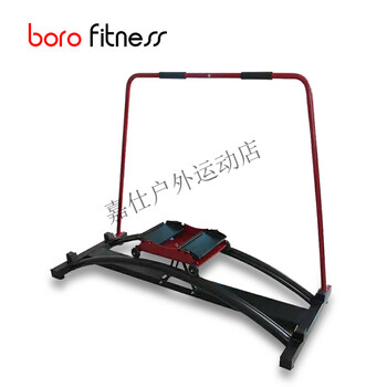 Double-track metal ski trainer with adjustable resistance, commercial indoor fitness equipment, standard version, factory wholesale, warranty and lifetime maintenance